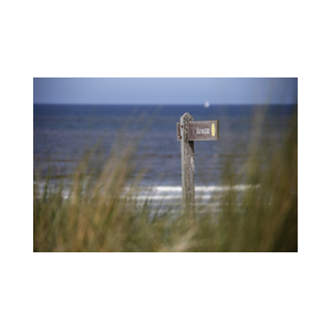 Texel strand Wandelpad