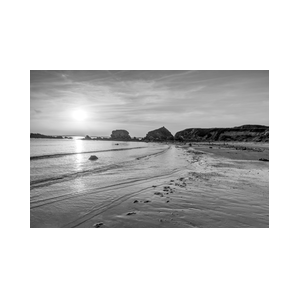 Zonsondergang in Trez Rouz bij Crozon Bretagne