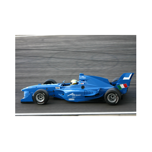 Een jonge Alessandro Pier Guidi op Zandvoort in 2006 tijdens de A1GP