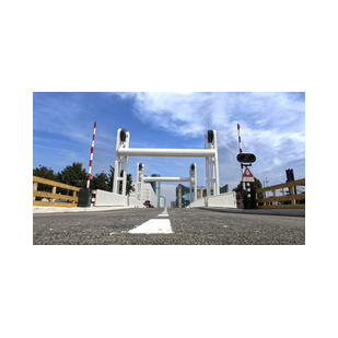 Brug over het Merwedekanaal bij Jaarbeurs Utrecht