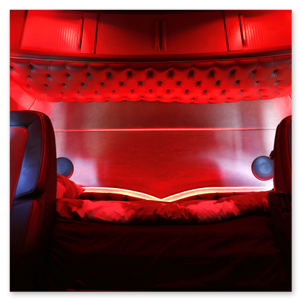 Interieur van de Volvo FH van de Pali Group