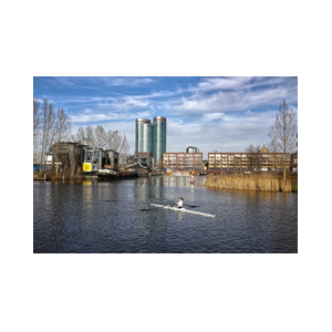Veilighaven Utrercht Rabotoren en roeier