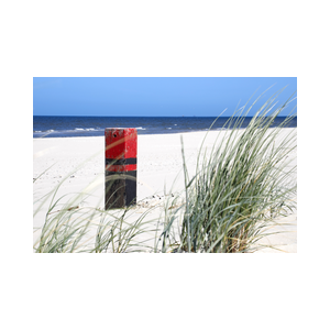 Texel strand paal