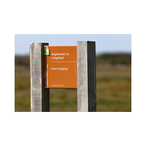 Texel De Slufter Verboden Toegang