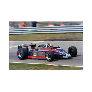 Nigel Mansell Essex Lotus Ford 81B Zandvoort Formule 1 in 1980